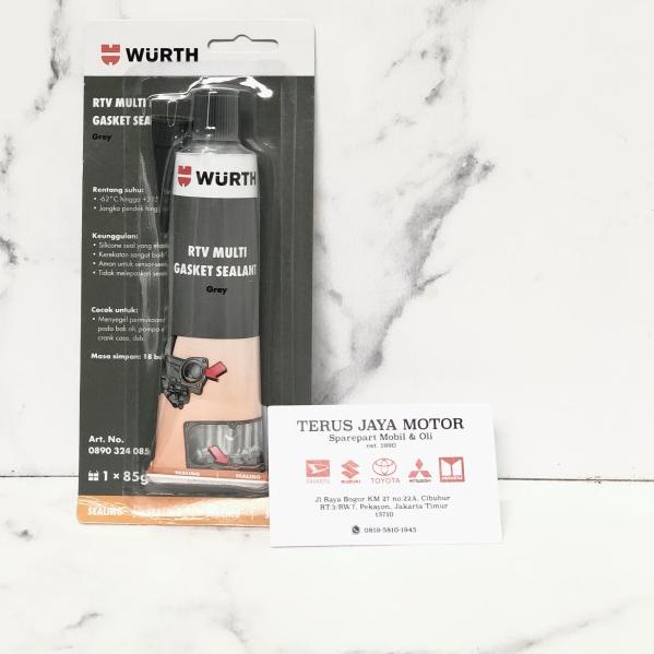 

WURTH RTV Multi gasket Sealant Grey 85gr ASLI!