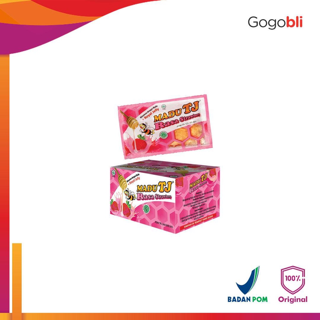 

Madu TJ Sachet Strawberry (12 Sachet @ 20gr)