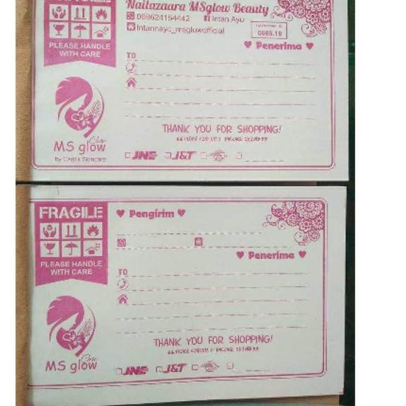 

゛ Shipping label pengiriman custom せ