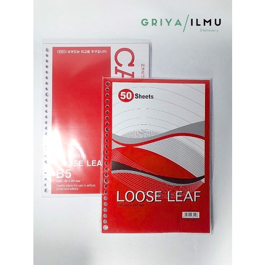 

Loose Leaf KIKY B5 50 Lembar (007006)