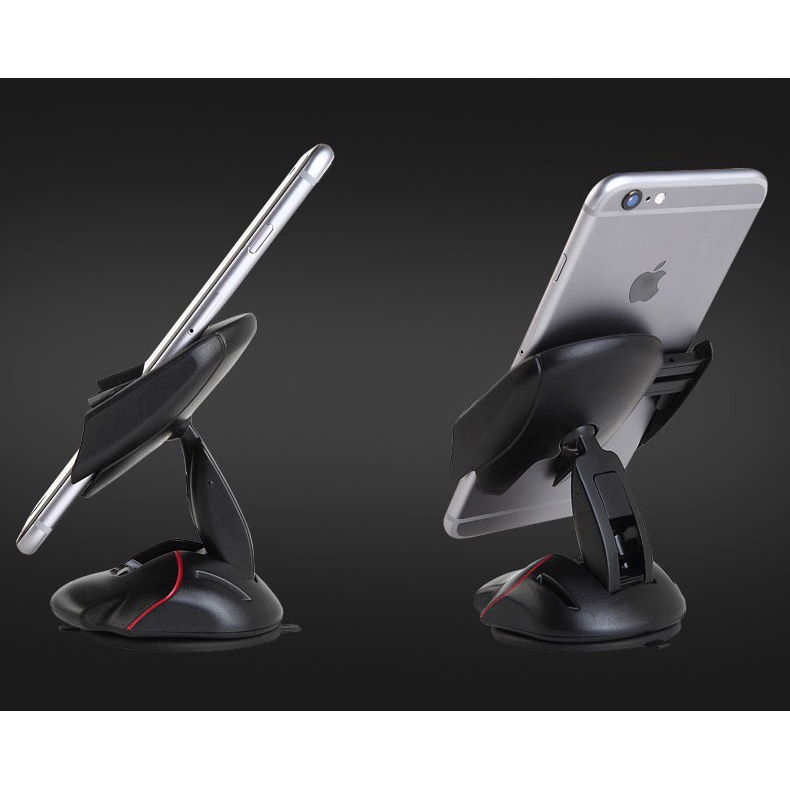 Car Holder Smartphone Transformer Mouse - AO20 - Black