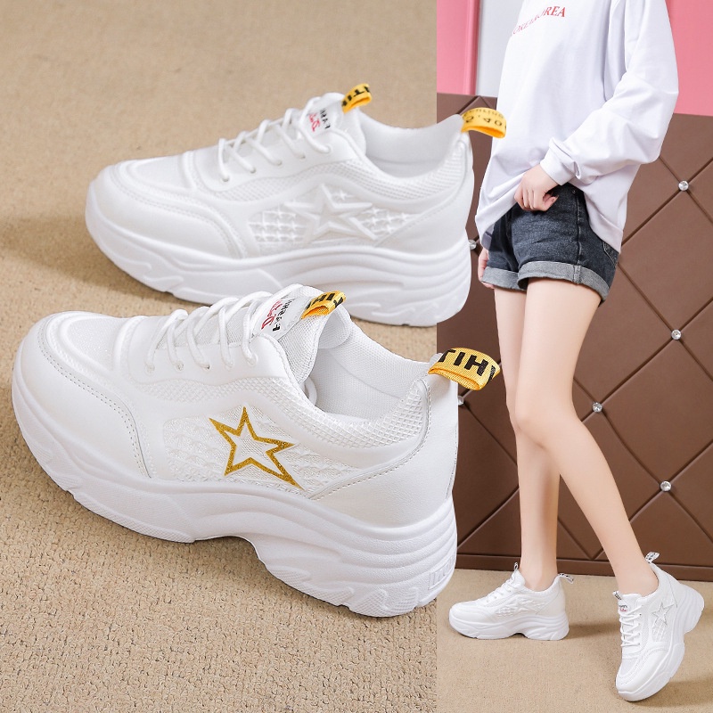 CaniKorea &quot;FREE BOX&quot; Yeonjun Sepatu Sneakers Wanita Korea Import 9190