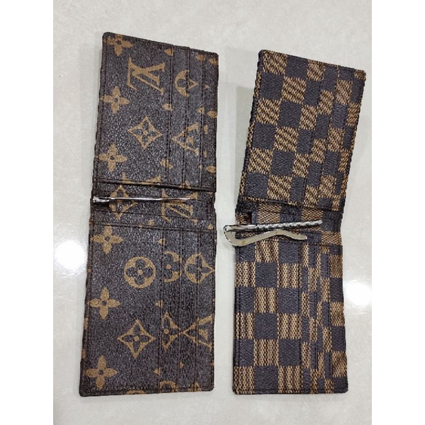 dompet money klip motif