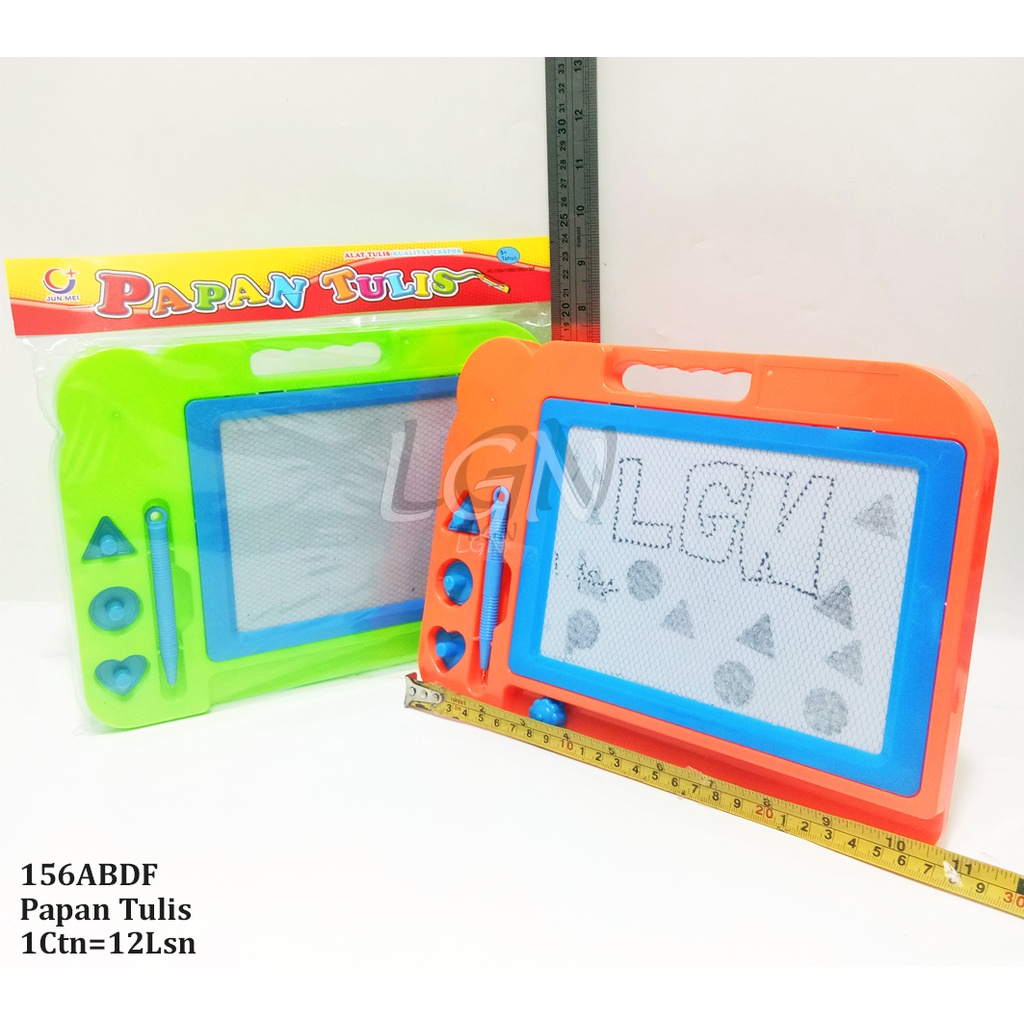 Mainan Edukasi anak Papan Tulis magnet/ Magnetik Board - 156ABDF