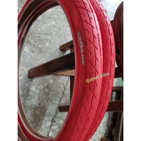 ban luar sepeda lipat folding 20x1.50 / 20x150 SWALLOW DELI TIRE warna