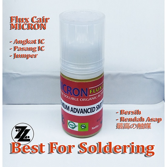FLUX CAIR RENDAH ASAP FLUX SOLDER MICRON 30ML