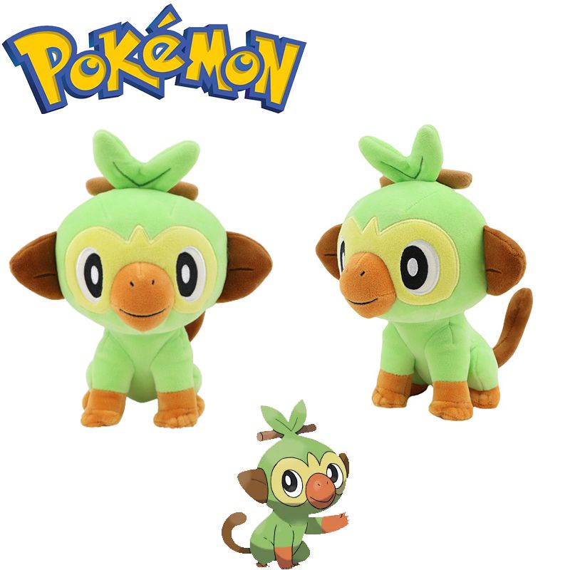 25 cm Pokemon Morpeko Zorua Lucario Litwick Grookey Raichu Mainan Mewah Permainan Kartun Boneka Cowok Cewek Hadiah Ulang Tahun Natal