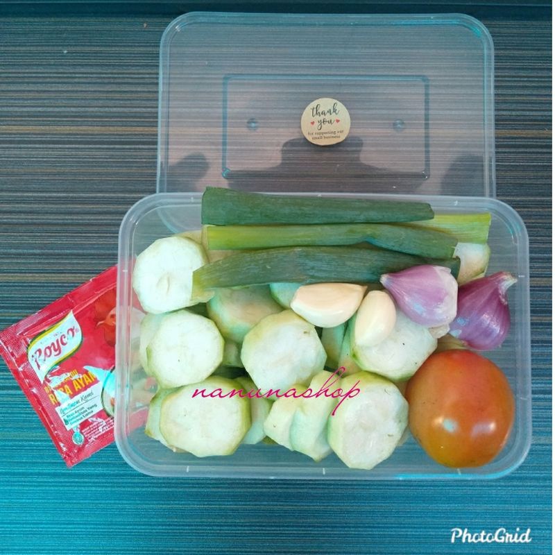 

FOODPREP sayur potong paket sayur oyong
