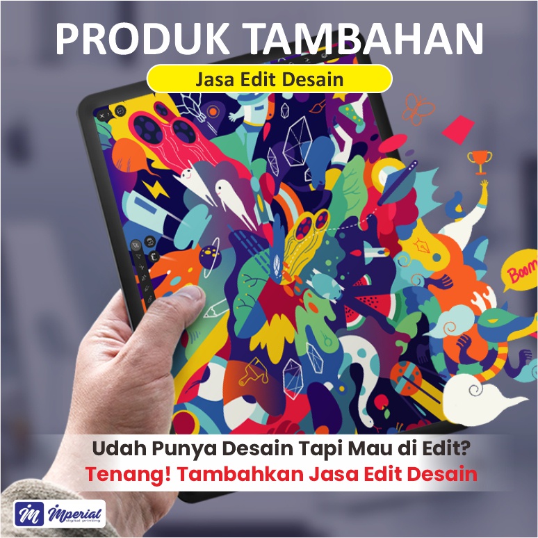 

Produk Tambahan Jasa Edit Desain