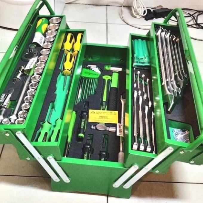 Tekiro Tool Box Set 66 Pcs Tekiro Mechanic Tool Set 66 Pcs St-Tb1651