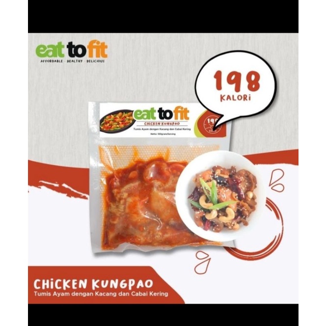 

CHICKEN KUNGPAO EAT TO FIT DAILY FROZEN FOOD