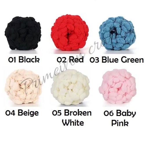 Benang Rajut Bubble/ Bubble yarn BUB1