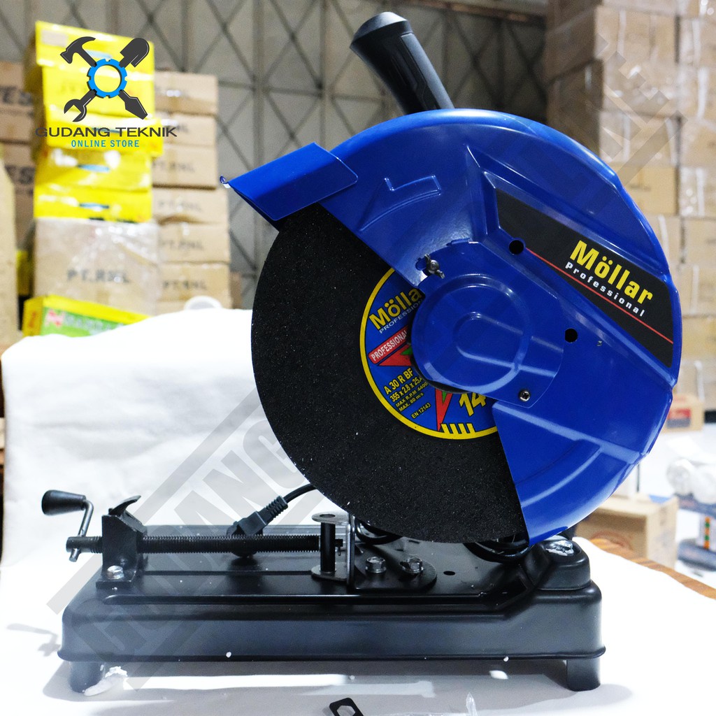 Mesin Potong Besi Aluminium Kayu 14&quot; CM3580 MOLLAR  / Cut Off Cutting Wheel Machine 14 Inch CM 3580 MOLLAR