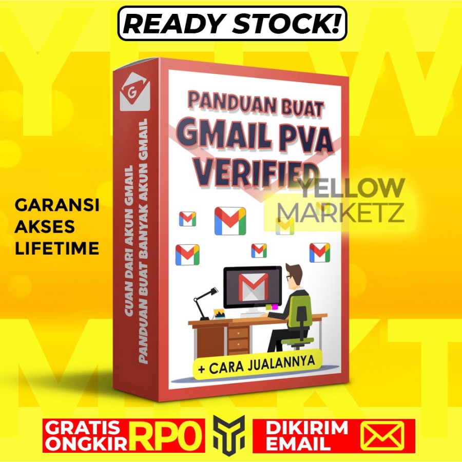 CUAN DARI GMAIL - Panduan Buat Banyak Akun Gmail dan Cara Jualannya