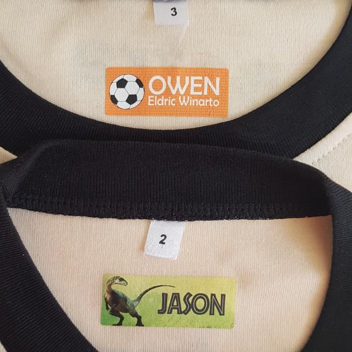 

Sticker Baju Iron Label Name Hanya Di Setrika Langsung Bisa Nempel 027