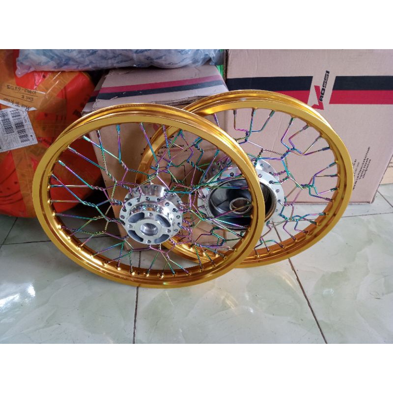velg jari jari Vega r new/Vega ZR ring 17 x160/140 stel kepang