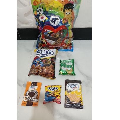 

⇅ Paket KILAT ulang tahun murah ukuran plastik LKS (sedang)/ulang tahun anak/snack ultah/Garudafood デ