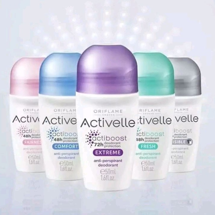 Activelle Actiboost Invisible Fresh/Comfort/Even Tone/Extreme/Invisible Antiperspirant Deodorant Roll on/Deodorant Cream