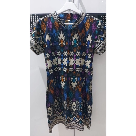 dress batik terusan wanita