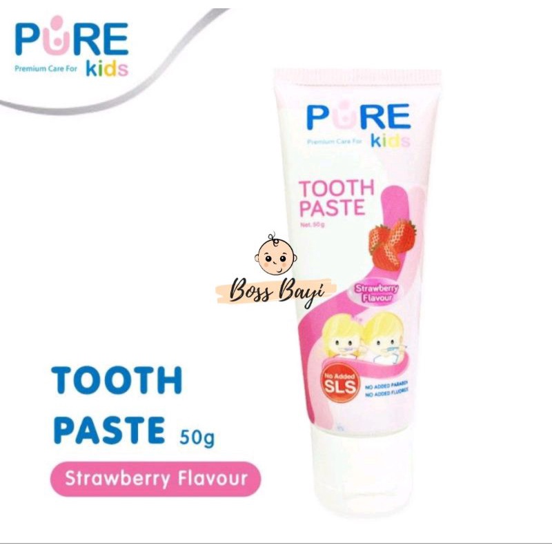 PUREKids Toothpaste 50g / Pasta Gigi Bayi Anak