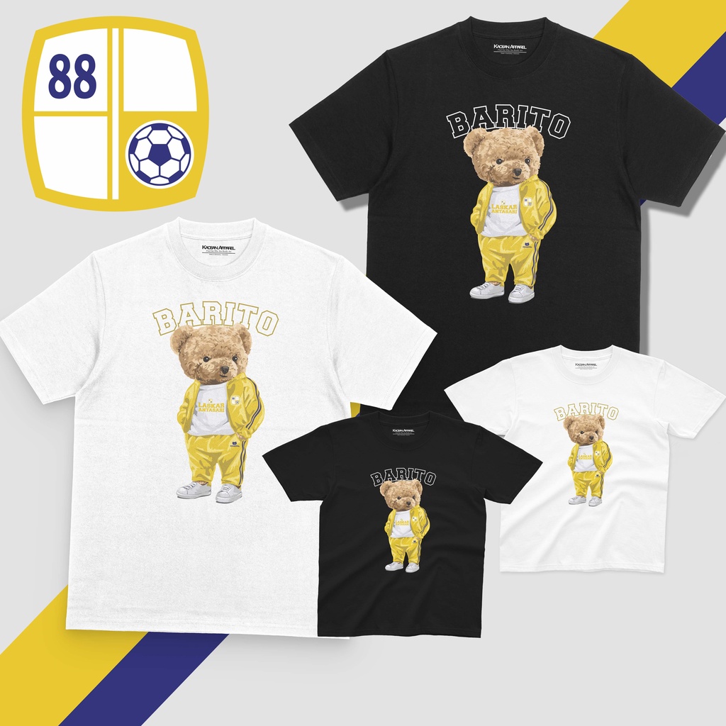 Kaos  "Bear Barito Putera" - Laskar Antasari/Barito Mania