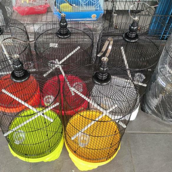 Kandang Burung Besi Lovebird size Besar MYBEST