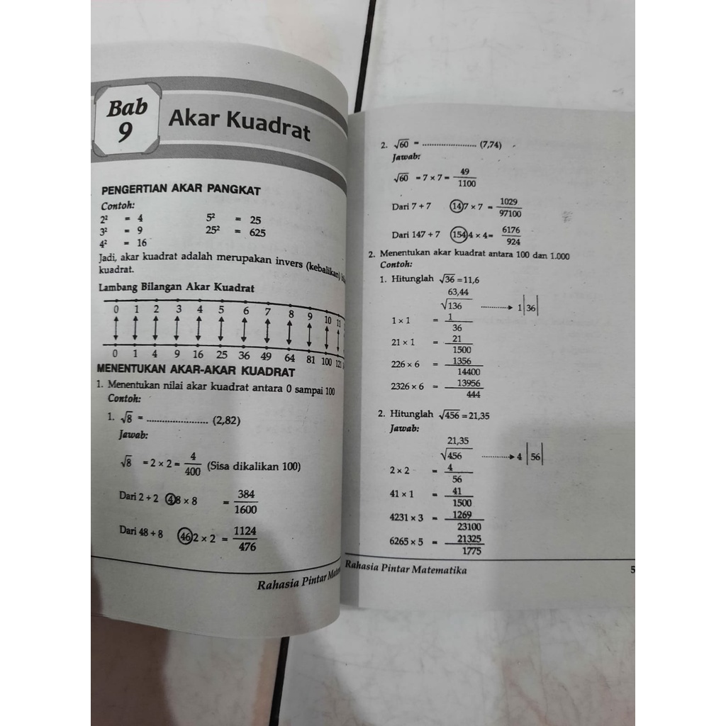 Buku Rahasia Pintar Matematika &amp; IPA (Sains) Untuk SD Kelas 3 4 5 6 - PNG - TBS