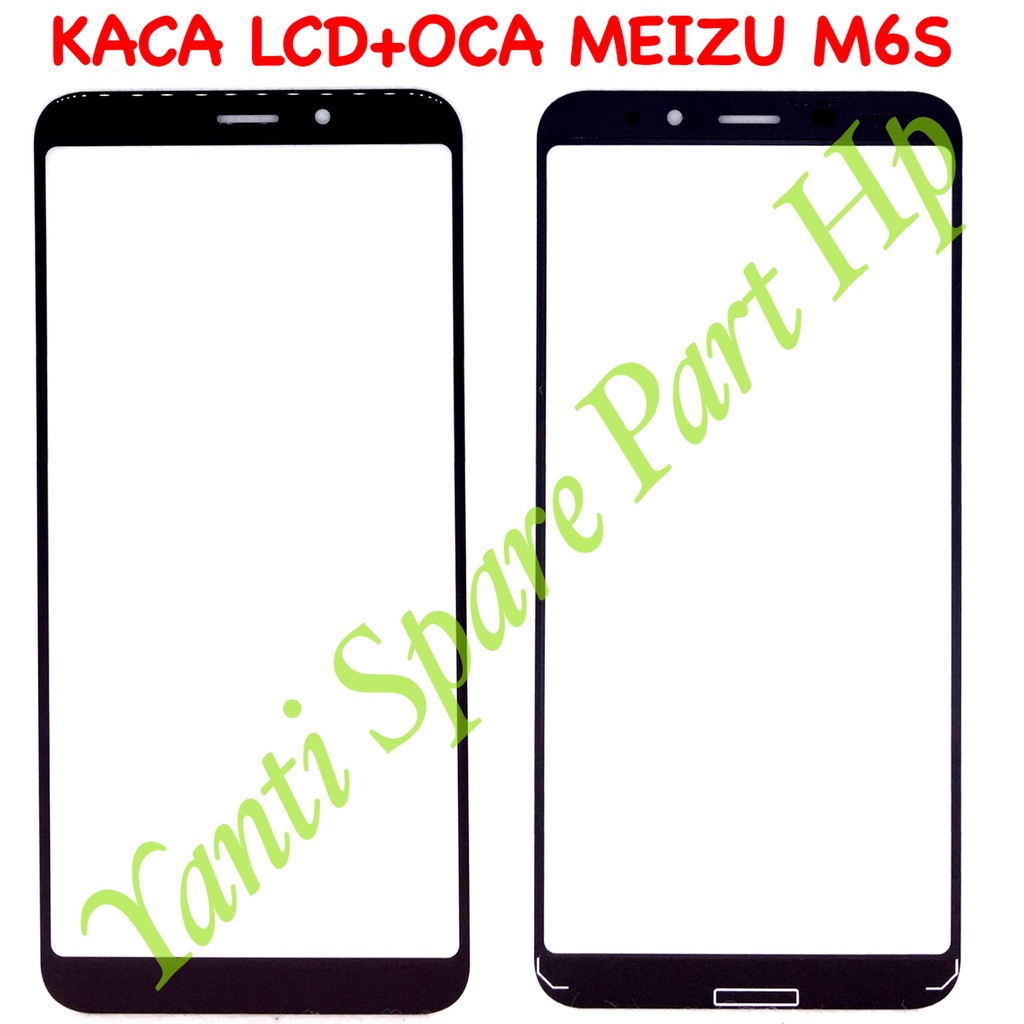 Kaca Lcd Plus Oca Meizu M6S Original Terlaris New