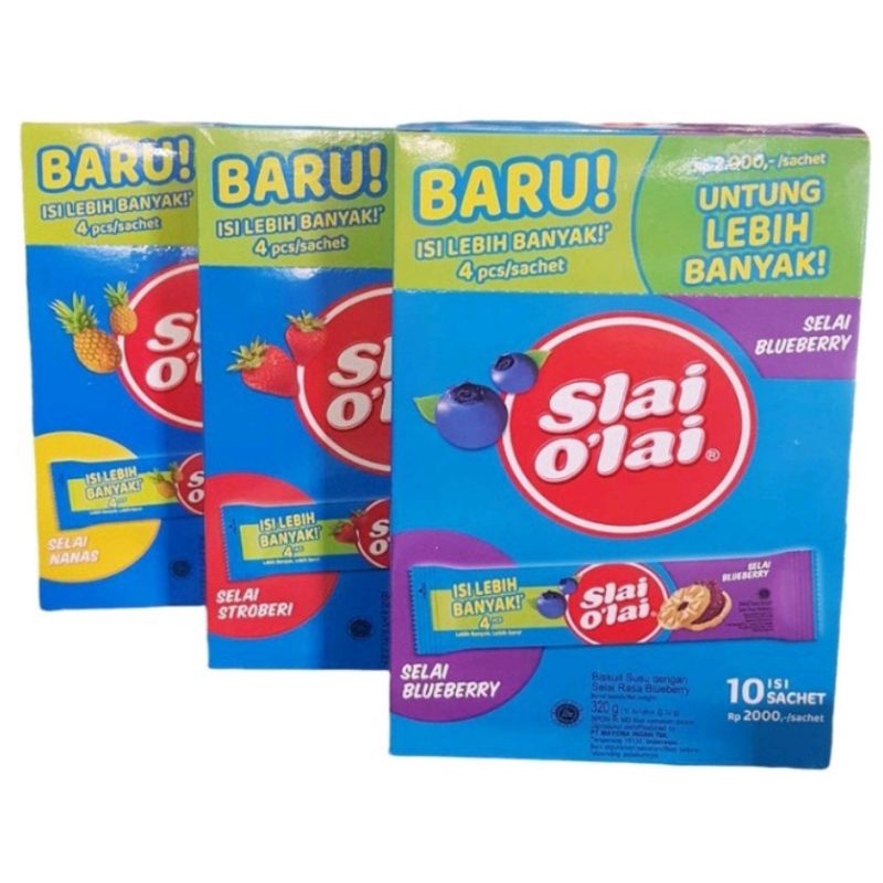 

Slai Olai Biskuit 10 x 32gr