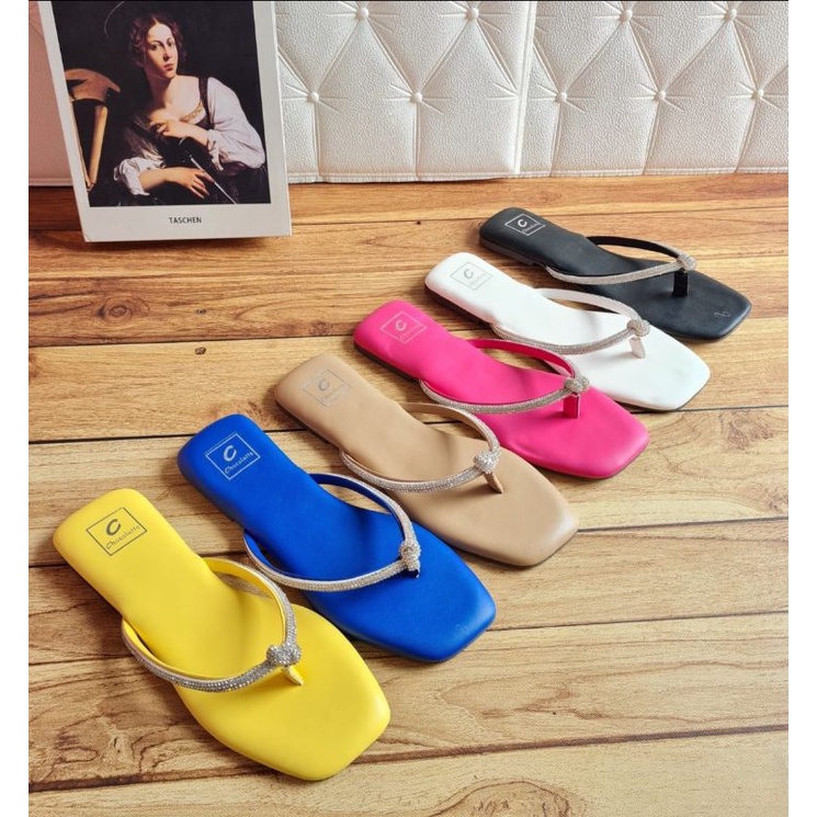 ABBUSHOES MT 01 flat teflek jely import ririana 1cm