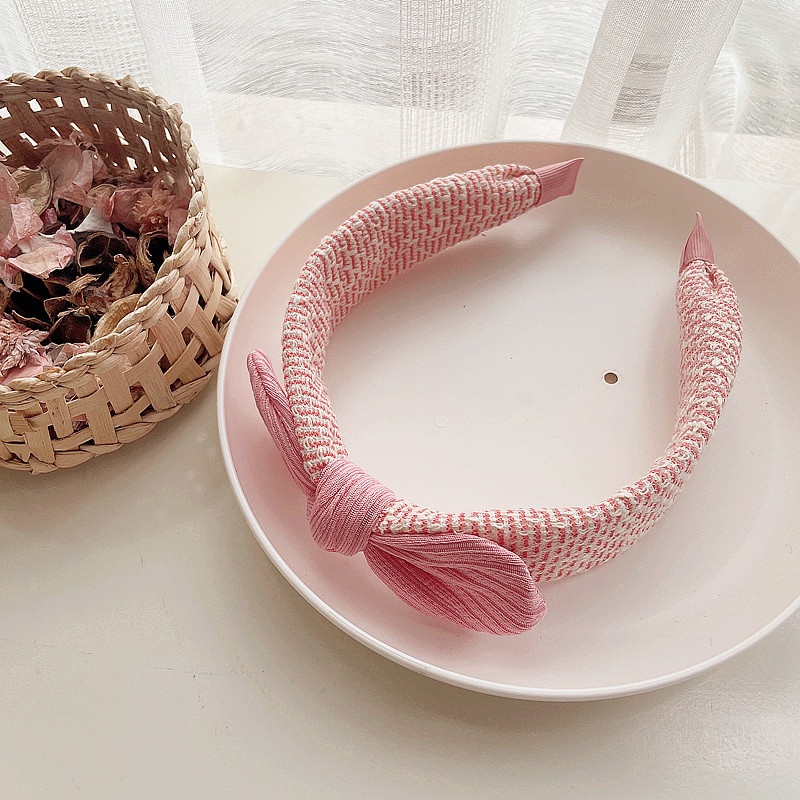 Caliloops Bando Bandana Pita Polos Anak Perempuan Korea Xhosa