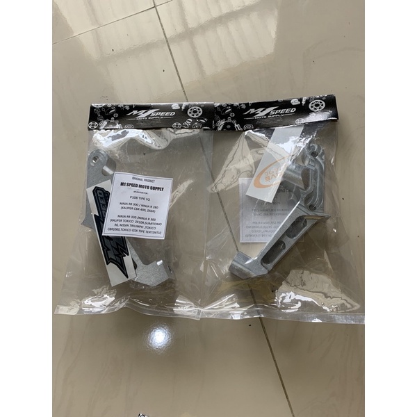 Braket kaliper Zx6R,CBR400M1speed