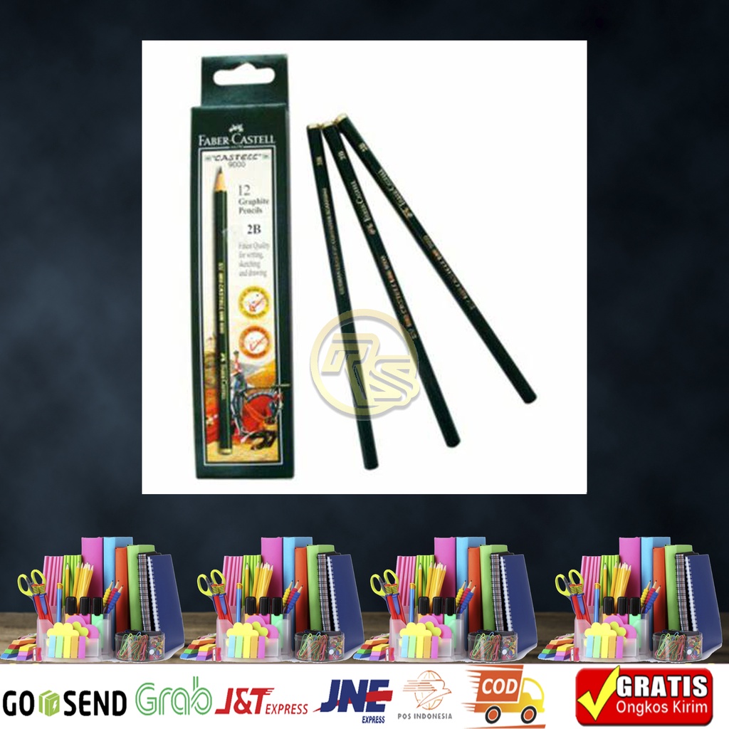 

PENSIL 2B FABER CASTEL HARGA/PACK