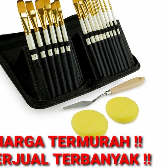 

Joyko Brush FULL Set Scalpel Sponge / Set Kuas Lukis Lengkap BRS-12