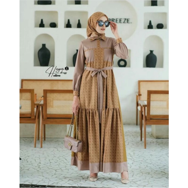 hayva dress by zalifa
