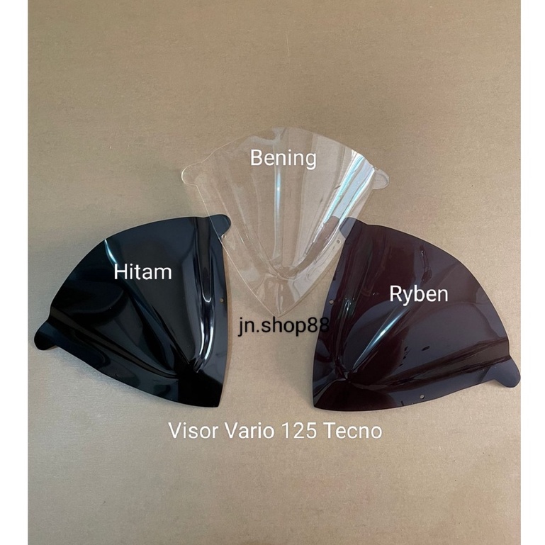 Visor Vario 125 Old Tecno Vario 160 ABS Jupiter MX New 135 Beat Karbu Beat Fi New F1ZR CB150R