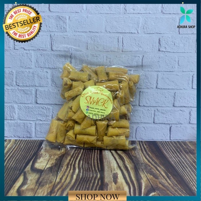 

Sumpia Udang Jumbo Full Ebi Snack Sumpiah Udang Roll Istimewa 250 gr