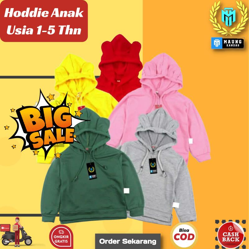 Sweater Anak 1-5 Tahun Jaket hoodie