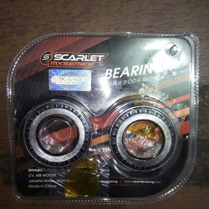 Bearing Motor Bearing Komstir Laher Bambu Honda Crf Racing Scarlet