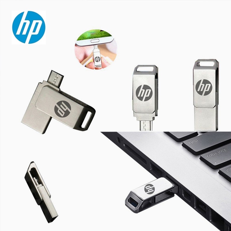 Hp Flashdisk USB OTG 2TB 1TB 512GB 256GB 128GB 64GB 360% Anti Air