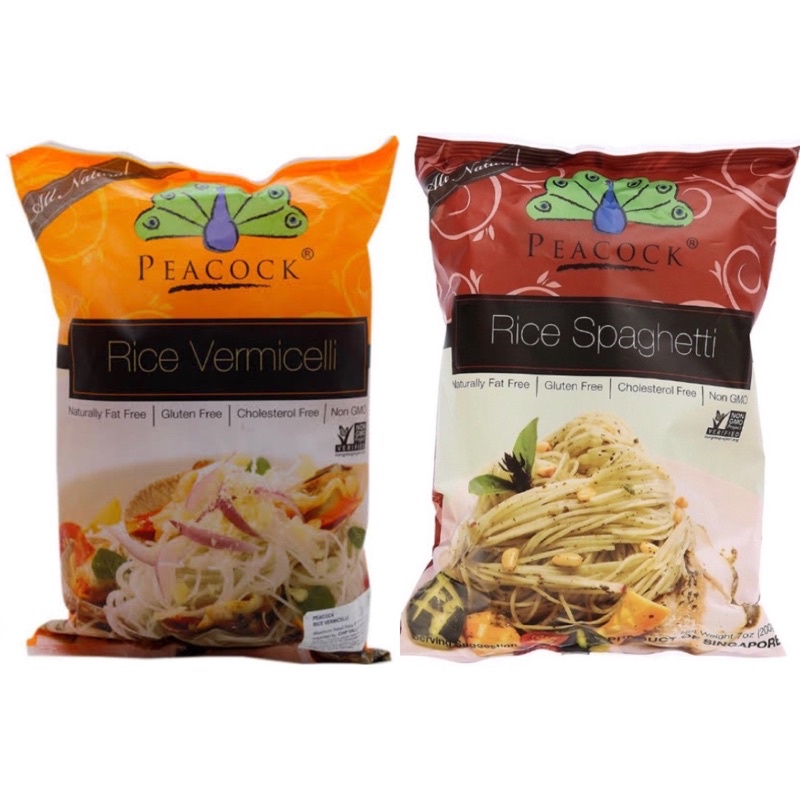 

Peacock Rice Vermicelli 200gr / Peacock Rice Spaghetti 200gr | Makanan Sehat Import / Peacock / RICE / SPAGHETTI / Vermicelli / BROWN / RICE / VERMICELLI / BIHUN