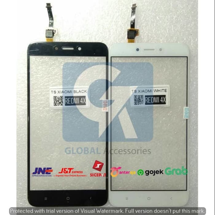 Touchscreen / Kaca Lcd Xiaomi Redmi 4X Original 100%