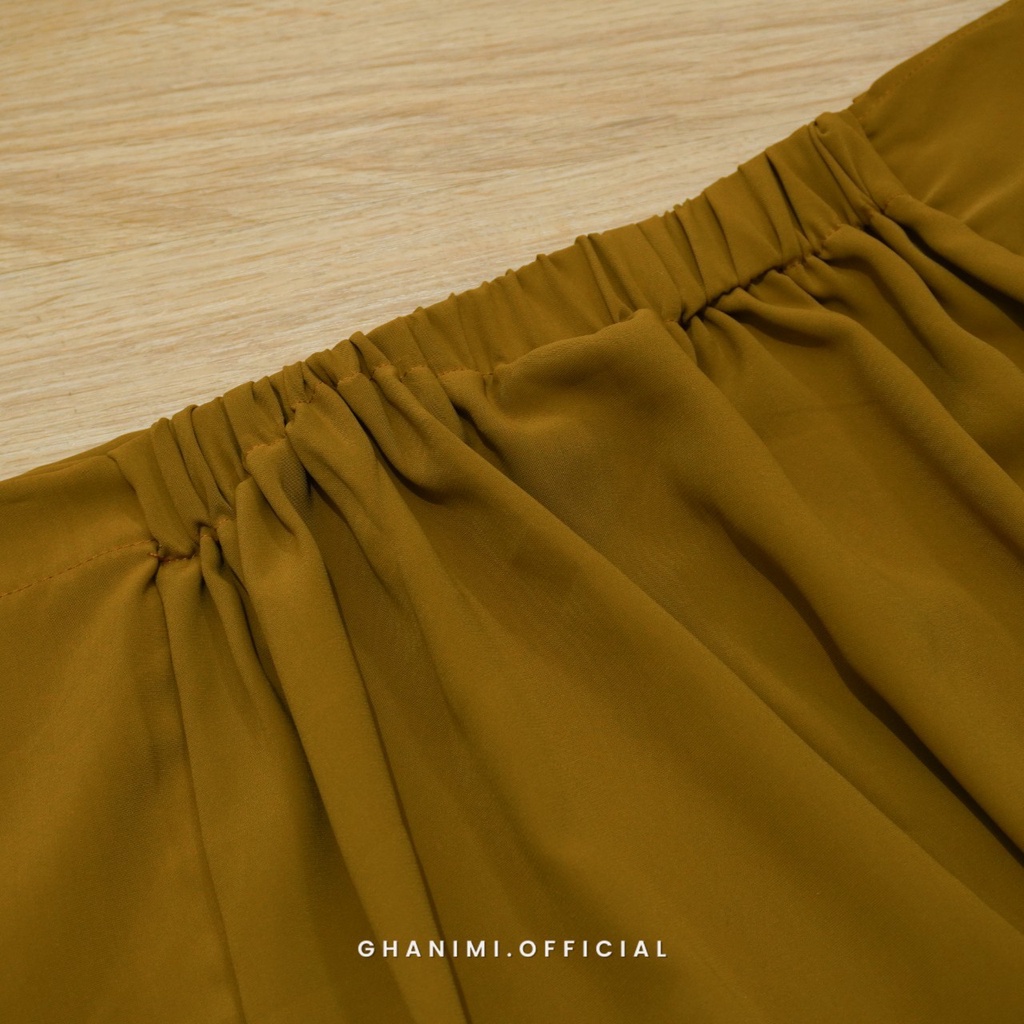 Ghanimi - Molly Skirt / Rok Lilit Undangan Silk / Rok Kondangan / Rok Satin Lilit / Outfit Kondangan / Bawahan Kondangan / Rok Pesta