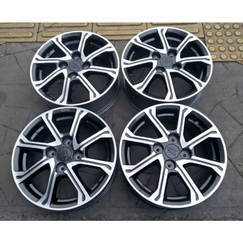 4 Velg R 14 PCD 100 ori daihatsu sigra facelift ayla sirion agya ayla calya classy atoz visto brio e