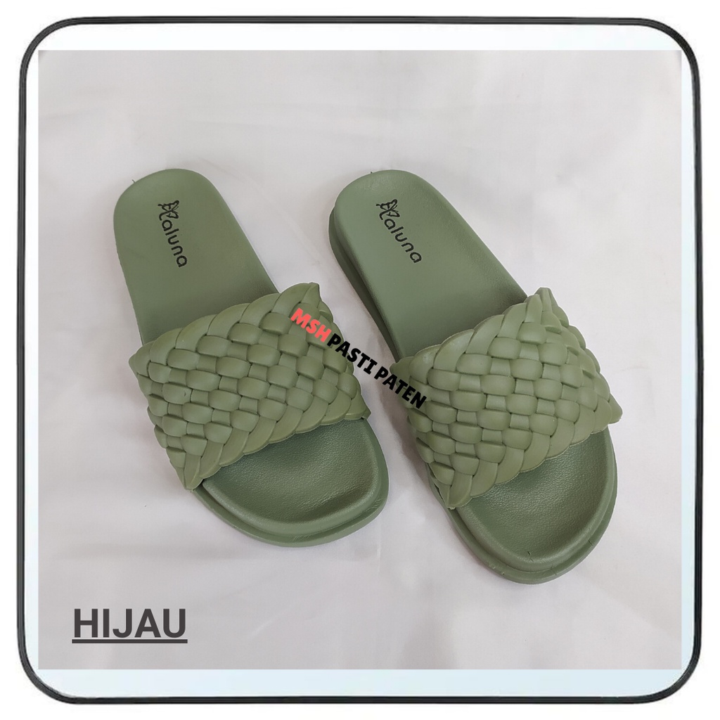 Sandal selop jeli impor perempuan terbaru Sandal karet wanita size 37-41