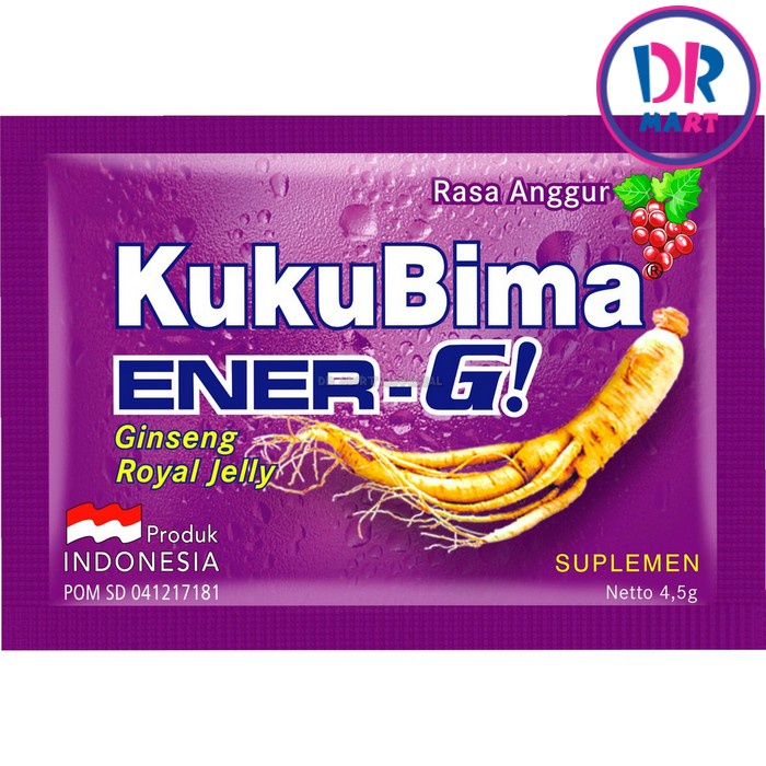 

Kuku Bima Energi Royal Jelly Anggur - 4,5 gr Sachet