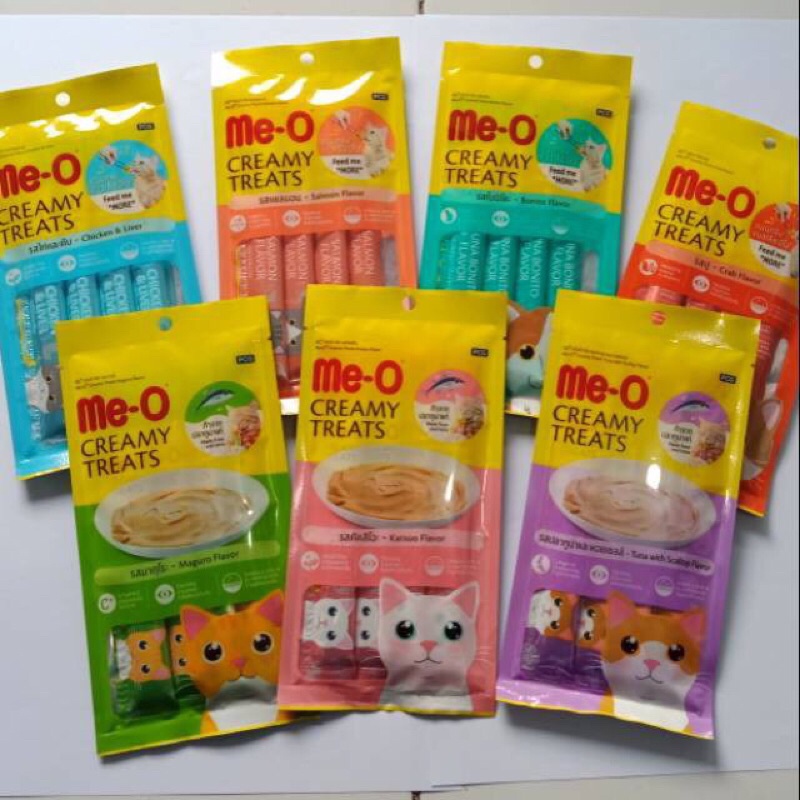 MEO CREAMY TREAT | ME-O Makanan Camilan Snack Kucing