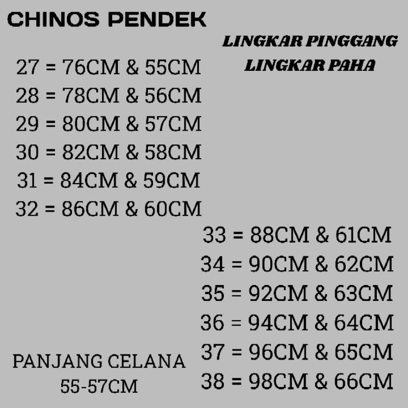 Celana chinos pria chinos pendek hitam pria celana katun