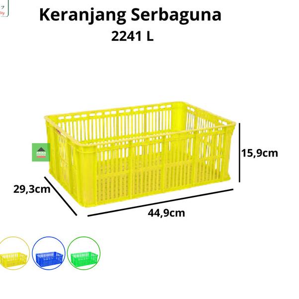 

Green Leaf Container Keranjang Industri 2241 L - Kuning