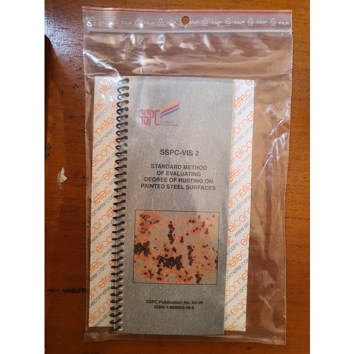 

Elcometer 128 -6 Pictorial Surface Standard Sspc Vis 2 128-6